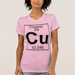 Inslag 029 - Cu - förkoppra (fullt) Tee Shirt