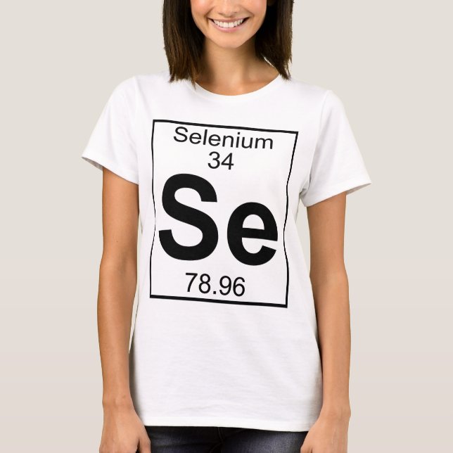 Inslag 034 - Se - Selenium (fullt) T Shirt (Framsida)