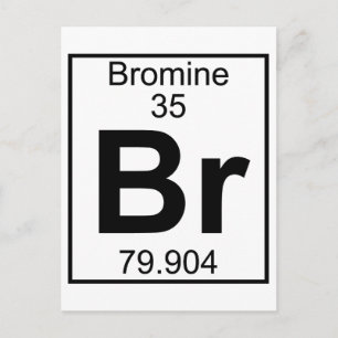 Inslag 035 - Br - Bromine (Fullt) Vykort