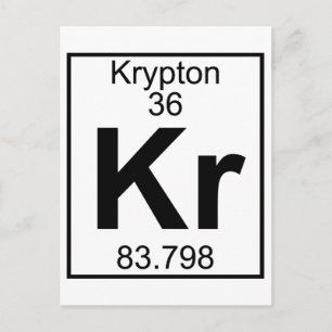 Inslag 036 - Kr - Krypton (Fullt) Vykort