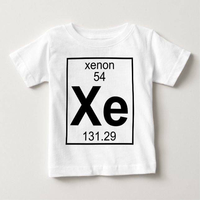 Inslag 054 - Xe - Xenon (fullt) Tee (Framsida)