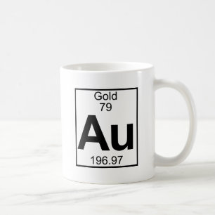 Inslag 079 - Au - guld (fullt) Kaffemugg