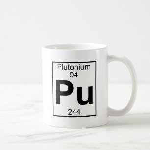 Inslag 094 - Pu - Plutonium (fullt) Kaffemugg