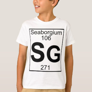 Inslag 106 - Sg - Seaborgium (fullt) T Shirt