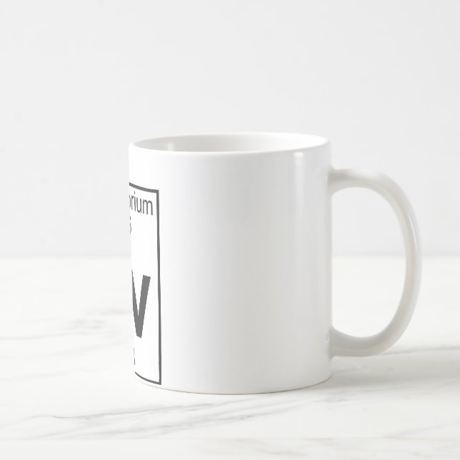 Inslag 116 - Lv - Livermorium (fullt) Kaffemugg (Höger)