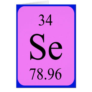 Inslag 34-kort - Selenium Hälsningskort