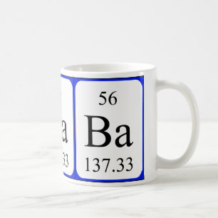 Inslag 56 vit mugg - Barium