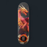 *~* Inslag AP88 Elemental Dragon Fierce Fire Mini Skateboard Bräda 18,5 Cm<br><div class="desc">(Sök efter liknande objekt i kod AP88 ) Överför enkelt till andra Zazzle-produkter. Elemental Inslag DRAGON with RING of BRRE / FLAMES / FLAME och INITIAL MONOGRAM for your name - Behålla eller redigera eller ta bort texten. Den här Trending skateboard-skateboard China stil anpassningsbar pro Inslag Dragon-konstruktionen är definitivt coola...</div>