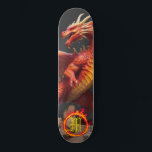 *~* Inslag AP88 Elemental Dragon Fire Fierce Mini Skateboard Bräda 18,5 Cm<br><div class="desc">(Sök efter liknande objekt i kod AP88 ) Överför enkelt till andra Zazzle-produkter. Elemental Inslag DRAGON with RING of BRRE / FLAMES / FLAME och INITIAL MONOGRAM for your name - Behålla eller redigera eller ta bort texten. Den här Trending skateboard-skateboard China stil anpassningsbar pro Inslag Dragon-konstruktionen är definitivt coola...</div>