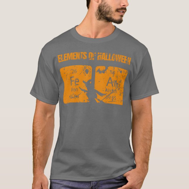 Inslag av Halloween-gåva T Shirt (Framsida)
