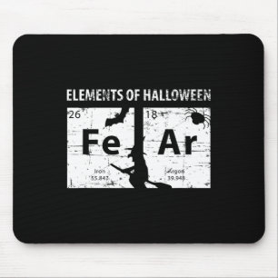 Inslag av Halloween Shirt (rädsla) periodiskt Musmatta