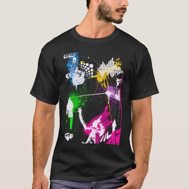 Inslag av hip hop t-shirt (Framsida)