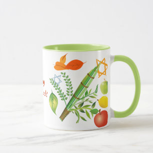 Inslag av Sukkot Mugg