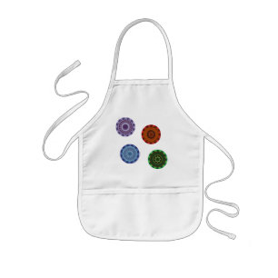 Inslag Mandalas Apron Barnförkläde