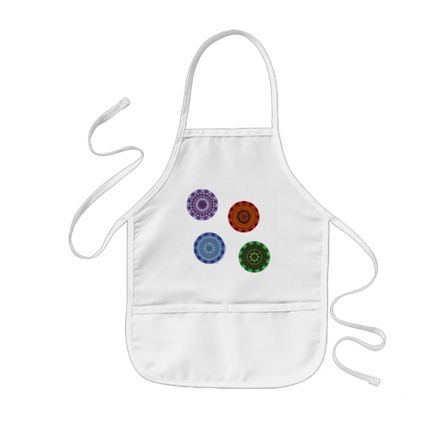 Inslag Mandalas Apron Barnförkläde (Framsidan)