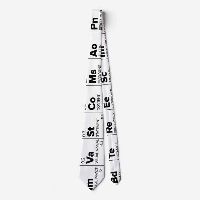 Inslag of Communications Neck Tie Slips (Framsida)