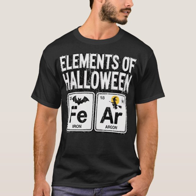 Inslag of Halloween Teacher-Photoroom T Shirt (Framsida)