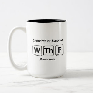 Inslag of Surprise Funny Science Joke Mugg