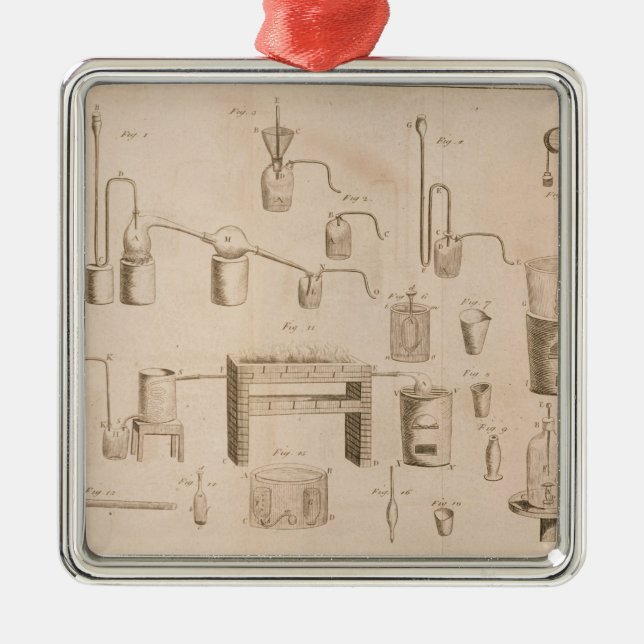 Inslagen av Chemistry Julgransprydnad Metall (Framsidan)