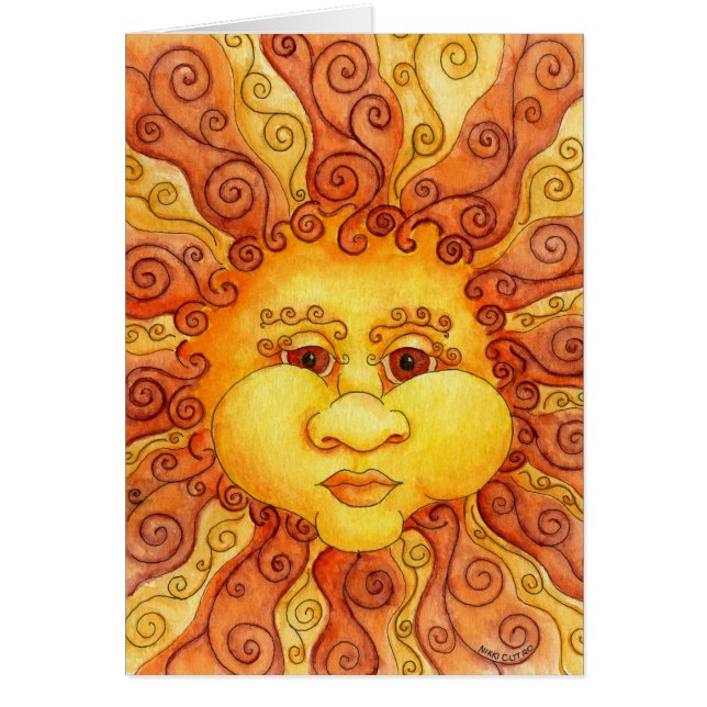 Inslagen - avfyra kortet hälsningskort (Framsidan)