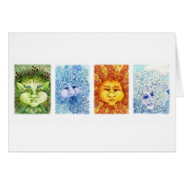 Inslagkortet Hälsningskort (Framsidan Horizontal)