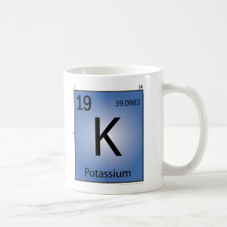 Inslagmugg för Potassium (K) Kaffemugg