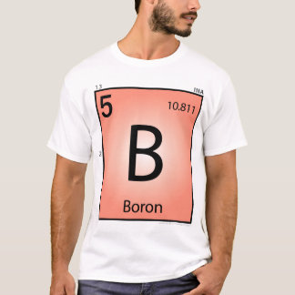InslagT-tröja för Boron (B) - bekläda endast Tee