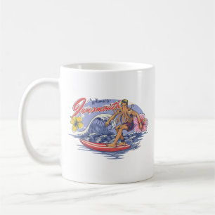Insmouth Surfing Lovecraft Kaffemugg