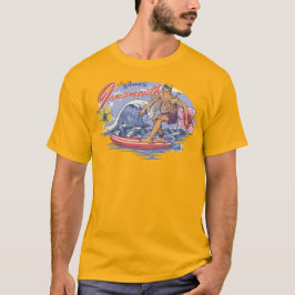 Insmouth Surfing Lovecraft T Shirt