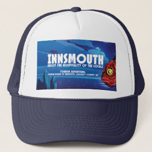 Insmouth Vintage resor Poster Lovecraft Keps