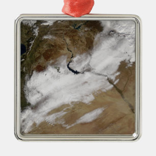 Insnöade Syrien Julgransprydnad Metall