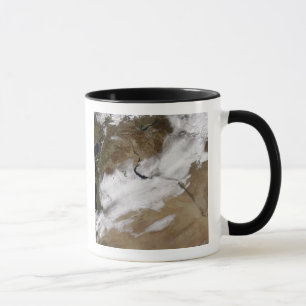 Insnöade Syrien Mugg