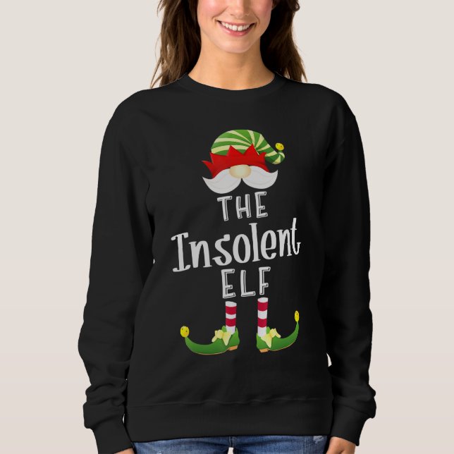 Insoldat Elf-gruppen jul Pajama Party T Shirt (Framsida)