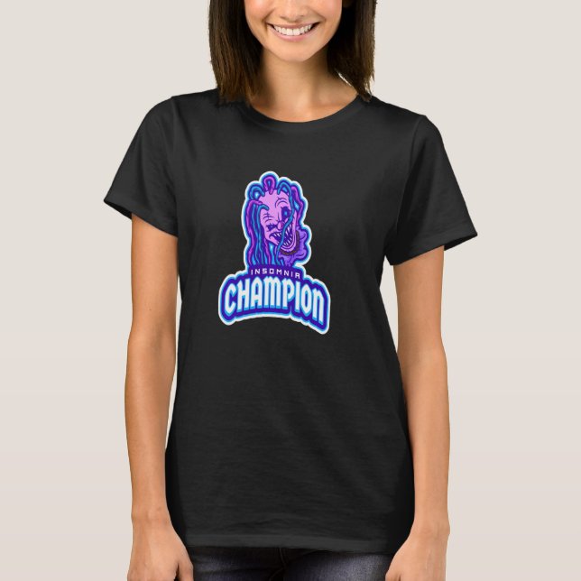 Insomnia Champion T Shirt (Framsida)