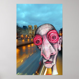 Insomniak med huvud för nollnamn poster