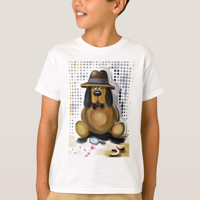 Inspection Woof T-Shirt Hund - Roligt (Framsida)