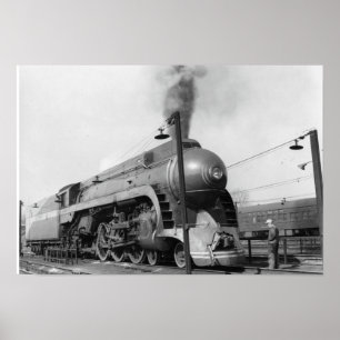 Inspektion av Streamliner Poster