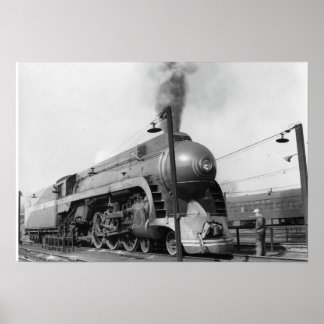 Inspektion av Streamliner Poster