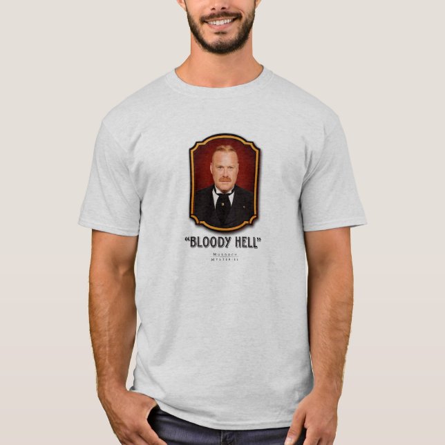 Inspektör Brackenreid manar T-tröja T Shirt (Framsida)