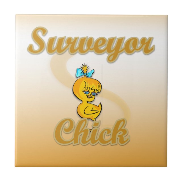Inspektör chick Kakelplatta (Framsidan)