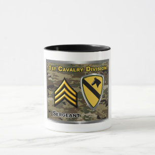 Inspektör för första Cavalry-divisionen Mugg