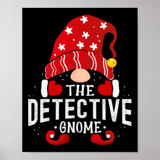 Inspektör Gnome matchar julpjs för familjen Poster
