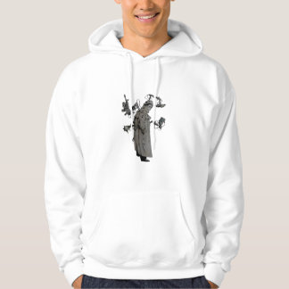 Inspektör grejhoodie Munkjacka
