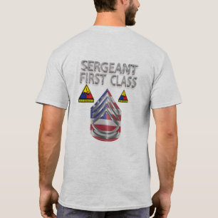 Inspektör i första klass för beväpnad division t shirt