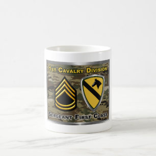 Inspektör i första klass i Cavalry Division Kaffemugg