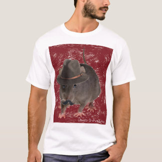 Inspektör råtta T-shirt