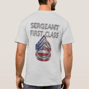 Inspektörernas första klassens Anpassningsbar rank T Shirt