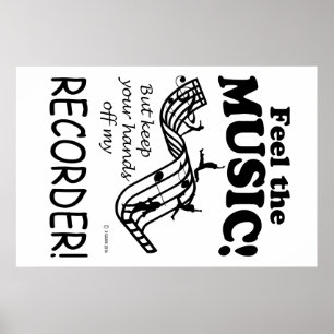 Inspelaren känner musiken poster