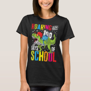 Inspelning i 100 dagar av Roligt i skolan T Rex Di Shirt