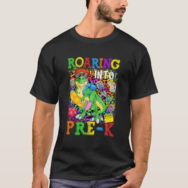 Inspelning i förK skoldoktor T Rex tillbaka till S T Shirt (Framsida)